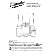 Milwaukee M18 2145-20 Light manual cover