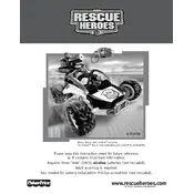 Fisher Price Mattel Rescue Heroes Dune Buggy K3308 Toy manual cover