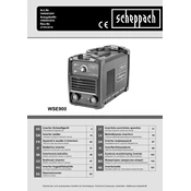 Scheppach WSE900 5906603901 Welding Machine manual cover