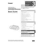 Canon imagePROGRAF iPF6300 manual cover