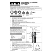 Sealey PPHY.V1 Tester manual cover