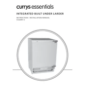 Currys Essentials CIL60W12 manual cover