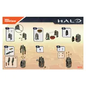 Mega Construx Mattel Halo Operation Throne Drop Pod FDY37 Construction Set manual cover