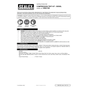 Sealey VSE3158 Kit manual cover