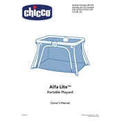 Chicco Alfa Lite Playard manual cover