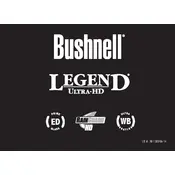 Bushnell Legend Ultra HD Binocular manual cover