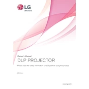 LG PF85U PF85U.AUS Projector manual cover