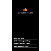 Spektrum SPMAR410 Receiver manual cover