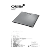 Korona 74480 Scale manual cover