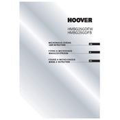 Hoover HMBG25GDFW manual cover