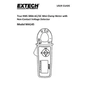 Flir Extech MA145 Clamp Meter manual cover