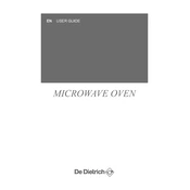 De Dietrich DKE7335A Microwave Oven manual cover