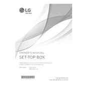 LG STB-3000 STB-3000.AUS Set Top Box manual cover