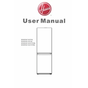 Hoover HMDNB 5182WK manual cover