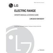 LG LFRF0222 LFRF0222.ABKLLGA Range manual cover