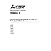 Mitsubishi R00CPU Controller CPU manual cover