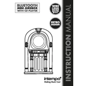 Intempo EE1262 Mini Jukebox manual cover