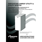 Worcester Greenstar Camray Utility 12/18 2007 Boiler manual cover