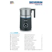 Severin SM 3587 Spuma 700 Plus Frother manual cover