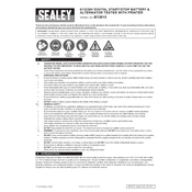 Sealey BT2015 Tester manual cover