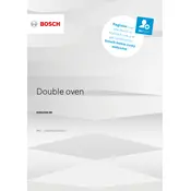 Bosch Series 4 NBS533BB0B Oven manual cover