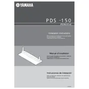 Yamaha PDS-150 Pedestal manual cover