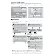 Acura TLX HomeLink 2015 Sedan manual cover