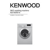 Kenwood K814WM14 manual cover