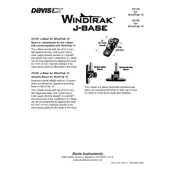 Davis WindTrak 3115 J-Base manual cover