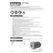 Sealey TP9312 Pump manual cover