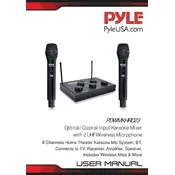 Pyle PDWMKHRD23 Karaoke Mixer manual cover