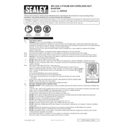 Sealey CP316 Riveter manual cover