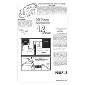 Pyle PLDCP1.2 Capacitor manual cover