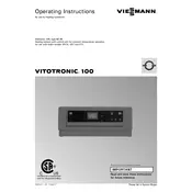 Viessmann Vitotronic 100 GC1B Control Unit