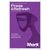 Shark Press & Refresh GS500NN Steamer manual cover