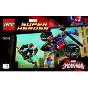 LEGO Spider-Man 76016-1 Construction Set manual cover