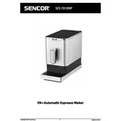 Sencor SES 7010NP Coffee Maker manual cover