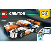 LEGO 31089-1 Construction Set manual cover