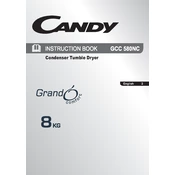 Candy GCC 580NC-80 manual cover