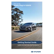 Hyundai Ioniq Plugin Hybrid PHEV Limited 2020 Hatchback manual cover