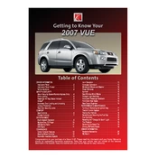 Saturn Vue 2007 manual cover