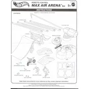 Hot Wheels Mattel Max Air Arena 50784 Toy manual cover