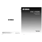 Yamaha RX-V595 Receiver manual cover