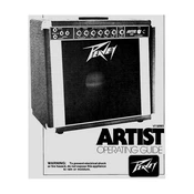 Peavey Artist VT Series Speaker manual cover