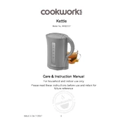 Cookworks 7117532 WK8221Y Kettle manual cover