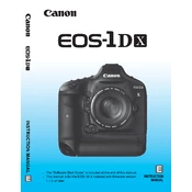 Canon EOS-1D X manual cover