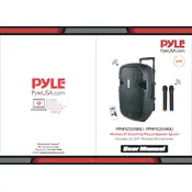 Pyle PPHP1235WMU Speaker System manual cover