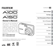 Fujifilm FinePix A150 Camera manual cover