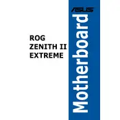 ASUS ROG Zenith II Extreme Motherboard manual cover