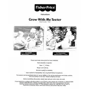 Fisher Price Mattel Grow With Me 75961 Toy manual cover